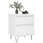 Nachttische 2 Stk. Holzwerkstoff weiß 40x35x50 cm von vidaXL, Nachttische - Ref: Foro24-830669, Preis: 89,41 €, Rabatt: %