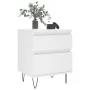 Nightstands 2 pcs engineered wood white 40x35x50 cm by vidaXL, Nightstands - Ref: Foro24-830669, Price: 87,94 €, Discount: %