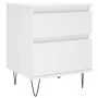 Nightstands 2 pcs engineered wood white 40x35x50 cm by vidaXL, Nightstands - Ref: Foro24-830669, Price: 87,94 €, Discount: %