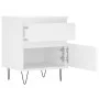 Nightstands 2 pcs engineered wood white 40x35x50 cm by vidaXL, Nightstands - Ref: Foro24-830669, Price: 87,94 €, Discount: %