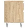 Nachttisch aus Sonoma-Eichenholzwerkstoff, 40 x 35 x 50 cm von vidaXL, Nachttische - Ref: Foro24-830674, Preis: 46,57 €, Raba...