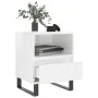 Nightstands 2 pcs glossy white engineered wood 40x35x50 cm by vidaXL, Nightstands - Ref: Foro24-830641, Price: 89,47 €, Disco...