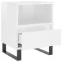 Nightstands 2 pcs glossy white engineered wood 40x35x50 cm by vidaXL, Nightstands - Ref: Foro24-830641, Price: 89,47 €, Disco...