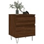 Nachttische, 2 Stück, Eichenbraun, Holzwerkstoff, 40 x 35 x 50 cm von vidaXL, Nachttische - Ref: Foro24-830683, Preis: 71,38 ...