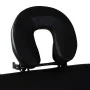 Klappbare Massageliege 2 Zonen schwarze Aluminiumstruktur von vidaXL, Massageliegen - Ref: Foro24-110088, Preis: 176,06 €, Ra...