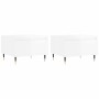 Center tables 2 pcs glossy white engineered wood 50x46x35 cm by vidaXL, Coffee table - Ref: Foro24-830849, Price: 57,41 €, Di...