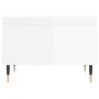 Center tables 2 pcs glossy white engineered wood 50x46x35 cm by vidaXL, Coffee table - Ref: Foro24-830849, Price: 57,41 €, Di...