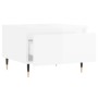 Center tables 2 pcs glossy white engineered wood 50x46x35 cm by vidaXL, Coffee table - Ref: Foro24-830849, Price: 57,41 €, Di...