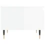Center tables 2 pcs glossy white engineered wood 50x46x35 cm by vidaXL, Coffee table - Ref: Foro24-830849, Price: 57,41 €, Di...