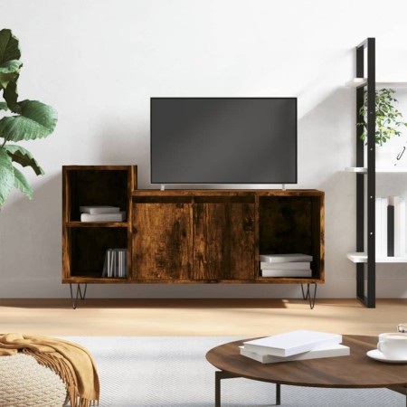 TV-Schrank aus geräuchertem Eichensperrholz, 100 x 35 x 55 cm von vidaXL, TV-Möbel - Ref: Foro24-831321, Preis: 61,60 €, Raba...