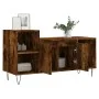 TV-Schrank aus geräuchertem Eichensperrholz, 100 x 35 x 55 cm von vidaXL, TV-Möbel - Ref: Foro24-831321, Preis: 60,81 €, Raba...