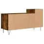 TV-Schrank aus geräuchertem Eichensperrholz, 100 x 35 x 55 cm von vidaXL, TV-Möbel - Ref: Foro24-831321, Preis: 60,81 €, Raba...