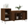 TV-Schrank aus braunem Eichensperrholz, 100 x 35 x 55 cm von vidaXL, TV-Möbel - Ref: Foro24-831323, Preis: 59,25 €, Rabatt: %