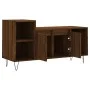 TV-Schrank aus braunem Eichensperrholz, 100 x 35 x 55 cm von vidaXL, TV-Möbel - Ref: Foro24-831323, Preis: 58,13 €, Rabatt: %
