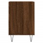 Oak brown plywood TV cabinet 100x35x55 cm by vidaXL, TV Furniture - Ref: Foro24-831323, Price: 59,25 €, Discount: %