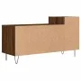 TV-Schrank aus braunem Eichensperrholz, 100 x 35 x 55 cm von vidaXL, TV-Möbel - Ref: Foro24-831323, Preis: 58,13 €, Rabatt: %