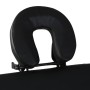 Klappbare Massageliege 3 Zonen schwarze Holzstruktur von vidaXL, Massageliegen - Ref: Foro24-110081, Preis: 167,77 €, Rabatt: %
