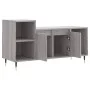 Mueble de TV madera contrachapada gris Sonoma 100x35x55 cm de vidaXL, Muebles TV - Ref: Foro24-831314, Precio: 60,28 €, Descu...