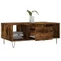 Smoked oak plywood coffee table 90x50x36.5 cm by vidaXL, Coffee table - Ref: Foro24-830593, Price: 60,56 €, Discount: %