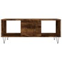 Couchtisch aus geräuchertem Eichensperrholz, 90 x 50 x 36,5 cm von vidaXL, Couchtisch - Ref: Foro24-830593, Preis: 61,27 €, R...