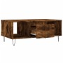 Couchtisch aus geräuchertem Eichensperrholz, 90 x 50 x 36,5 cm von vidaXL, Couchtisch - Ref: Foro24-830593, Preis: 61,27 €, R...