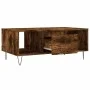 Smoked oak plywood coffee table 90x50x36.5 cm by vidaXL, Coffee table - Ref: Foro24-830593, Price: 60,56 €, Discount: %