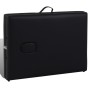 Klappbare Massageliege 3 Zonen schwarze Holzstruktur von vidaXL, Massageliegen - Ref: Foro24-110081, Preis: 167,77 €, Rabatt: %