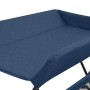 Mesa cambiadora hierro azul marino de vidaXL, Cambiadores para bebés - Ref: Foro24-10268, Precio: 83,49 €, Descuento: %