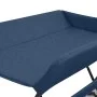 Navy blue iron changing table by vidaXL, Baby changing tables - Ref: Foro24-10268, Price: 95,32 €, Discount: %