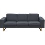 3 seater sofa dark gray fabric by vidaXL, Sofas - Ref: Foro24-243187, Price: 420,46 €, Discount: %