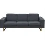 3-Sitzer-Sofa aus dunkelgrauem Stoff von vidaXL, Sofas - Ref: Foro24-243187, Preis: 413,95 €, Rabatt: %
