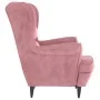 Rosa Samtsessel von vidaXL, Sessel - Ref: Foro24-324063, Preis: 246,43 €, Rabatt: %