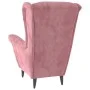Rosa Samtsessel von vidaXL, Sessel - Ref: Foro24-324063, Preis: 246,43 €, Rabatt: %