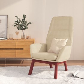 Cream fabric relaxation armchair by vidaXL, Armchairs - Ref: Foro24-341385, Price: 140,95 €, Discount: %