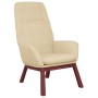 Cremefarbener Entspannungssessel aus Stoff von vidaXL, Sessel - Ref: Foro24-341385, Preis: 140,95 €, Rabatt: %