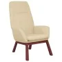 Sillón de relax de tela color crema de vidaXL, Sillones - Ref: Foro24-341385, Precio: 138,50 €, Descuento: %