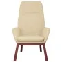 Sillón de relax de tela color crema de vidaXL, Sillones - Ref: Foro24-341385, Precio: 138,50 €, Descuento: %