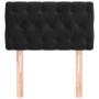 Kopfteil aus schwarzem Samt, 80 x 7 x 78/88 cm von vidaXL, Kopf- und Fußteile - Ref: Foro24-346308, Preis: 47,66 €, Rabatt: %