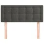 Dunkelgraues Samtkopfteil 80x5x78/88 cm von vidaXL, Kopf- und Fußteile - Ref: Foro24-346411, Preis: 35,13 €, Rabatt: %