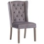 Dining chairs 2 units gray velvet by vidaXL, dining chairs - Ref: Foro24-3055850, Price: 418,77 €, Discount: %