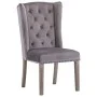 Sillas de comedor 2 unidades terciopelo gris de vidaXL, Sillas de comedor - Ref: Foro24-3055850, Precio: 411,35 €, Descuento: %