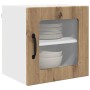 Gabinete de cocina 2 pcs Roble artesanal 40 x 31 x 40 cm