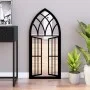 Schwarzer Eisenspiegel für den Innenbereich, 100 x 45 cm von vidaXL, Spiegel - Ref: Foro24-3093532, Preis: 120,09 €, Rabatt: %
