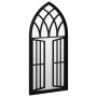 Black iron mirror for indoor use 100x45 cm by vidaXL, Mirrors - Ref: Foro24-3093532, Price: 137,64 €, Discount: %