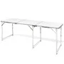 Folding aluminum camping table 180 x 60 cm by vidaXL, camping furniture - Ref: Foro24-41326, Price: 84,99 €, Discount: %