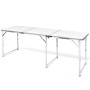 Klappbarer Campingtisch aus Aluminium 180 x 60 cm von vidaXL, Campingmöbel - Ref: Foro24-41326, Preis: 81,65 €, Rabatt: %