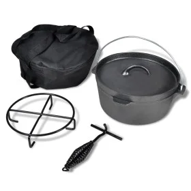 Dutch oven includes accessories, 4.2 L by vidaXL, iron pots - Ref: Foro24-41562, Price: 46,80 €, Discount: %