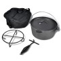 Holländischer Topf mit Zubehör, 4,2 L von vidaXL, Eisentöpfe - Ref: Foro24-41562, Preis: 47,60 €, Rabatt: %