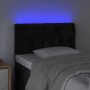 Black velvet headboard with LED 80x7x78/88 cm by vidaXL, Headboards and footboards - Ref: Foro24-3121980, Price: 51,78 €, Dis...