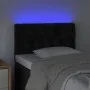 Black velvet headboard with LED 80x7x78/88 cm by vidaXL, Headboards and footboards - Ref: Foro24-3121980, Price: 56,43 €, Dis...